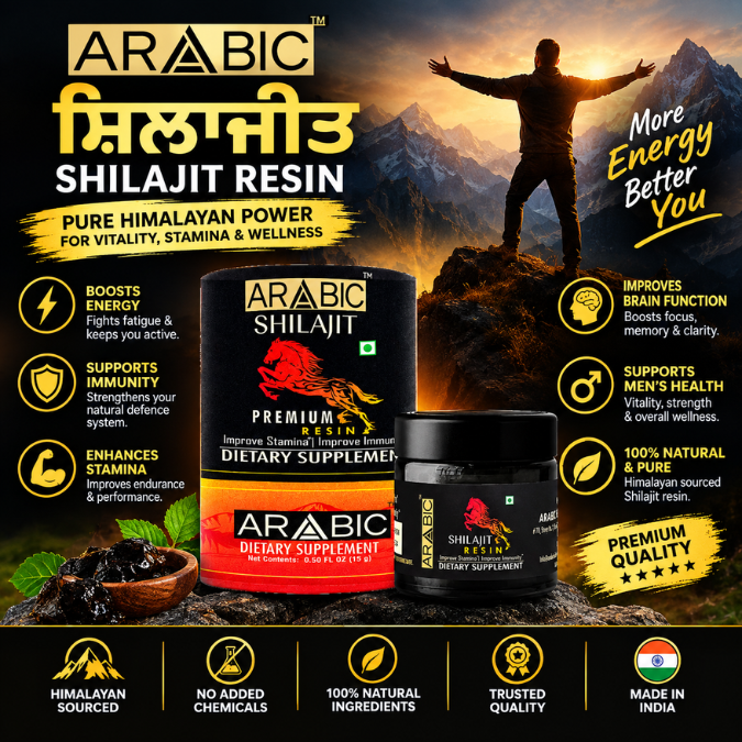 Arabic Shilajit Risen — Premium Purified Shilajit Resin