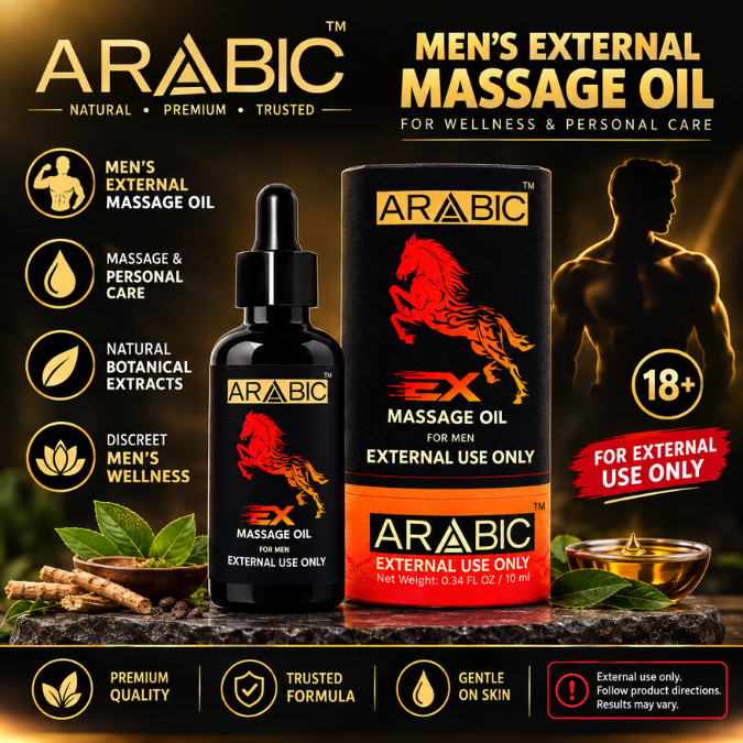Arabic Ex Massage Oil — Premium Intimate Wellness Massage Oil